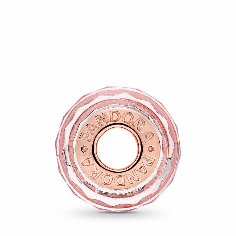 Pandora Rose™ Pink Shimmering Murano Glass Charm Egypt LV1376428